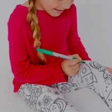 Product image of Terez Kids Coloring Book Leggings